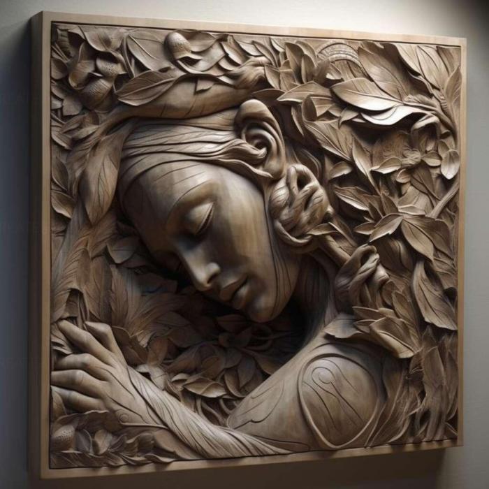 نموذج ثلاثي الأبعاد لآلة CNC 3D Art 